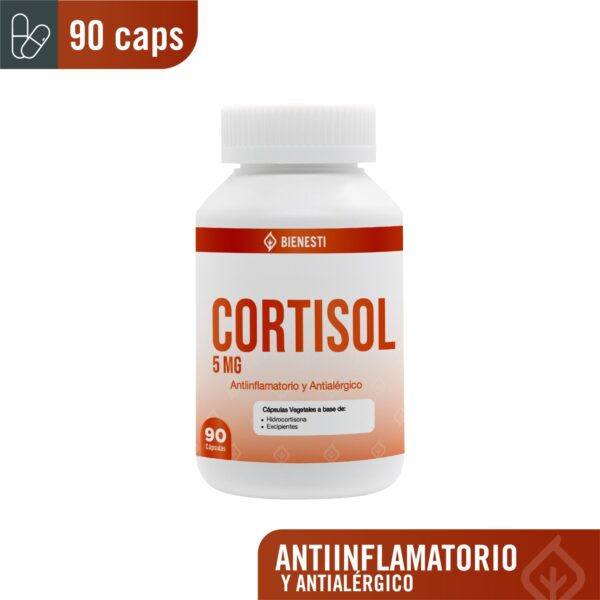 Cortisol de 5MG en cápsulas