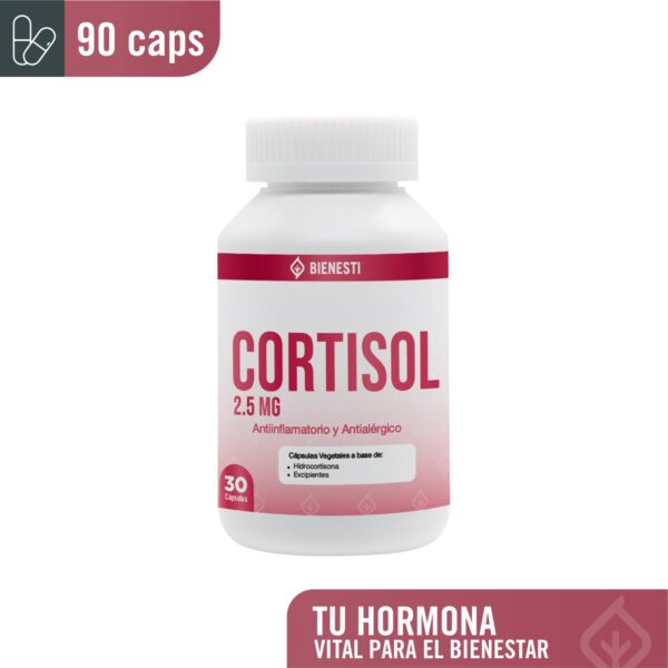 Cortisol en capsulas